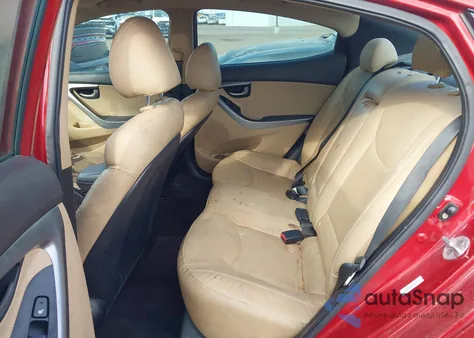 2011 Hyundai Elantra Limited (Ulsan Plant) из США, поврежденный, VIN KMHDH4AE1BU156566